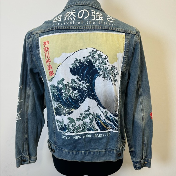 Brooklyn Cloth “Survival of the Fittest” Denim Jacket - Picture 3 of 8